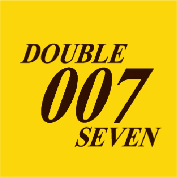 007(ダブルオーセブン)のロゴ